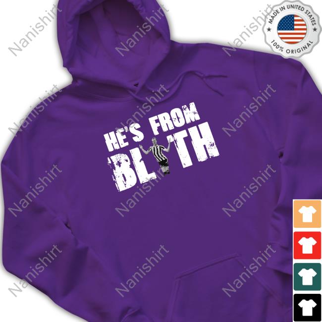 Official Toon Army Merch He's From Blyth Long Sleeve T Shirt Official Toon Army Merch He's From Blyth Long Sleeve T Shirt