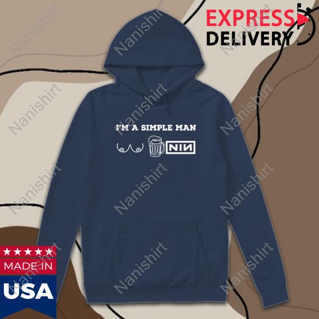 Rob Sheridan Official I'm A Simple Man Hoodie Rob Sheridan Official I'm A Simple Man Hoodie