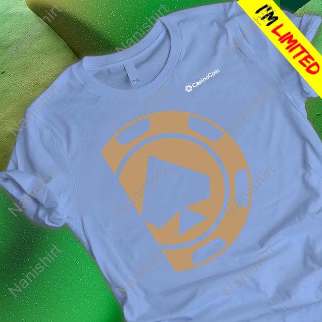 Official Casinocoin Gold T-Shirt Official Casinocoin Gold T-Shirt