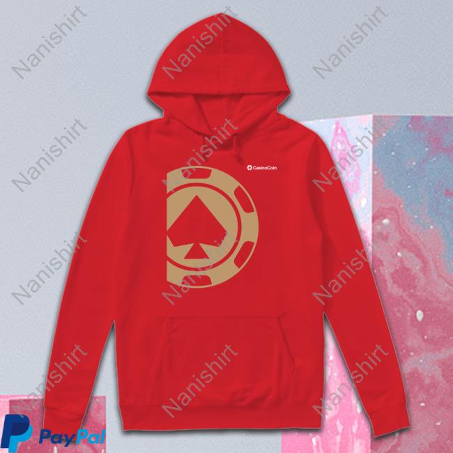 Official Casinocoin Gold T-Shirt Official Casinocoin Gold T-Shirt