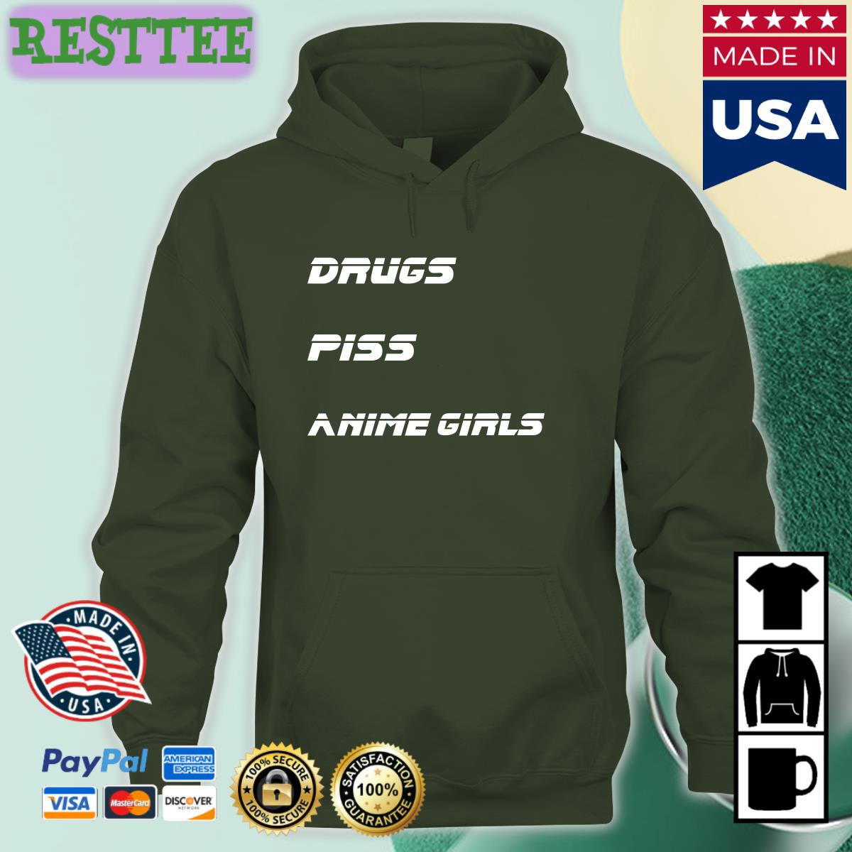 Drugs Piss Anime Girls Shirt Shirtsthtgohard Drugs Piss Anime Girls Shirt Shirtsthtgohard