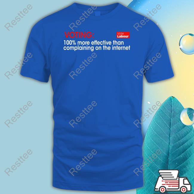 Vince Maple Voting 100% More Effective Than Complaining On The Internet Tee Vince Maple Voting 100% More Effective Than Complaining On The Internet Tee