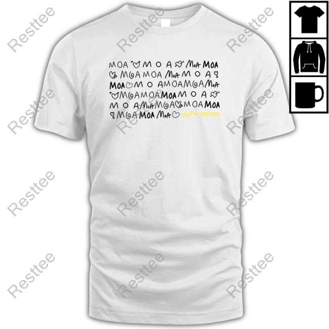 2022 Txt Fanlive Moa X Together T Shirt 2022 Txt Fanlive Moa X Together T Shirt