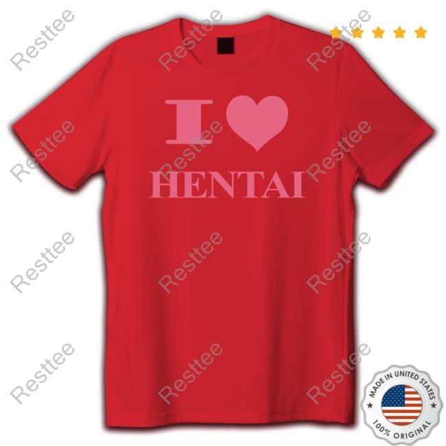 HardDriveMag Hard Drive I Love Hentai Shirt