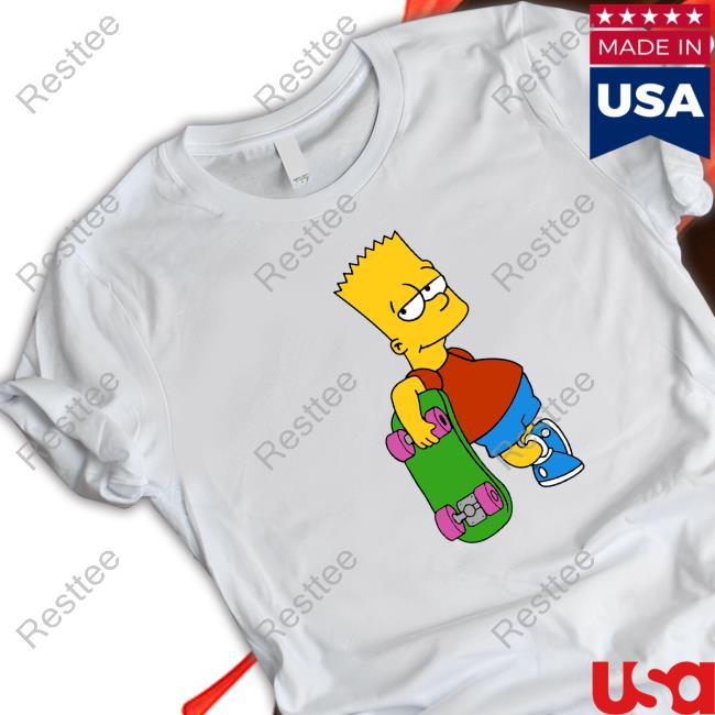 Bart Simpson Skis Cap Bart Simpson Skis Cap