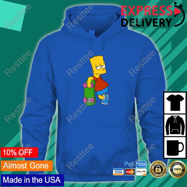 Bart Simpson Skis Cap Bart Simpson Skis Cap