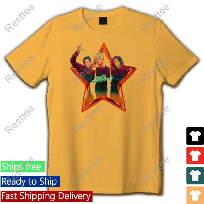 Waterparks Star Limited Edition White Tee Shirt Waterparks Star Limited Edition White Tee Shirt