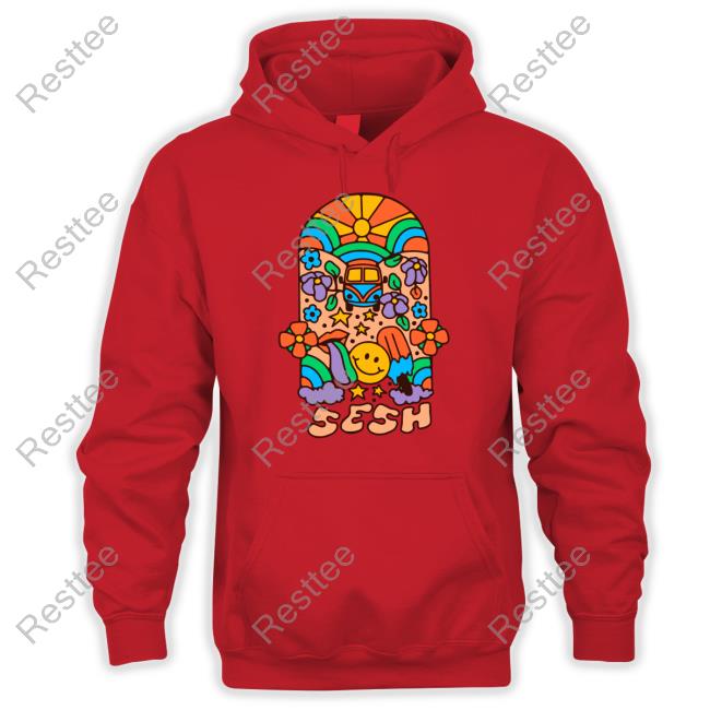 The Sesh Flower Power Hoodie The Sesh Flower Power Hoodie