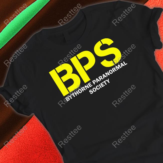 Bps Bythorne Paranormal Society T Shirt Bps Bythorne Paranormal Society T Shirt
