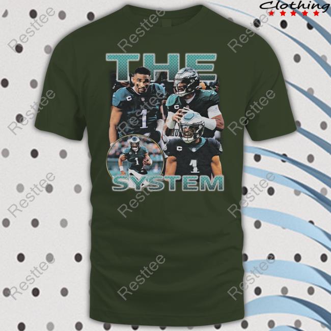 Jalen Hurts The System Tee Jalen Hurts The System Tee