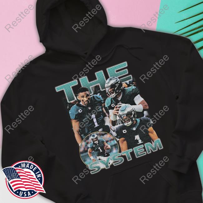 Jalen Hurts The System Tee Jalen Hurts The System Tee