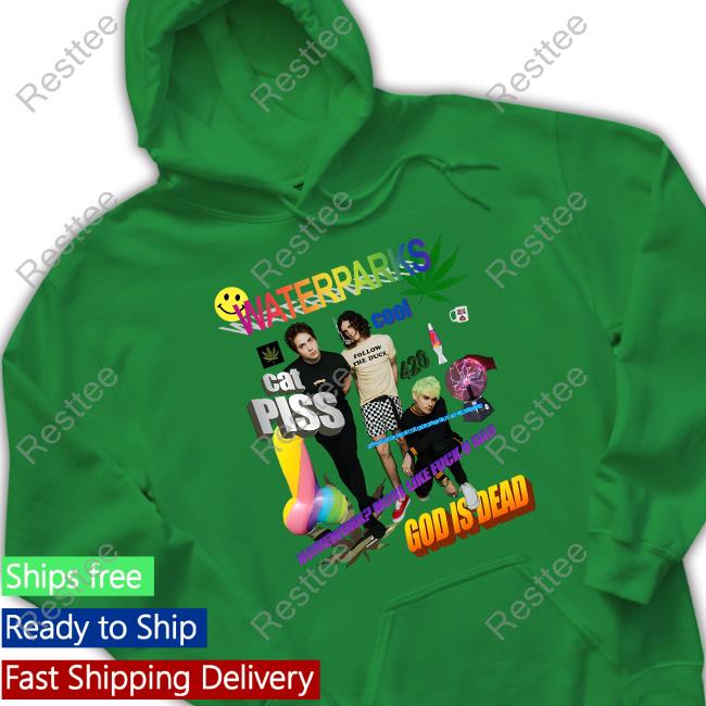 Waterparks Cat Piss God Is Dead Shirt Waterparks Cat Piss God Is Dead Shirt