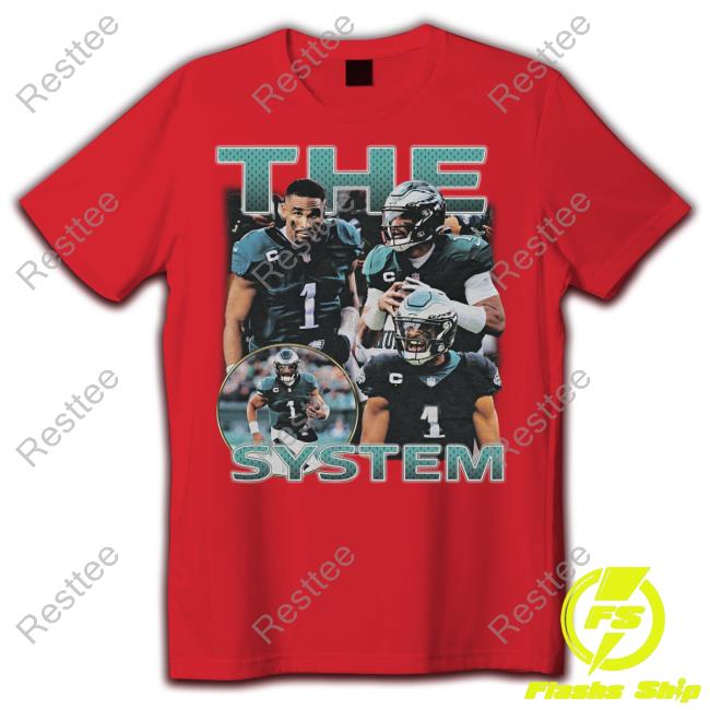 Jalen Hurts The System Tee Jalen Hurts The System Tee