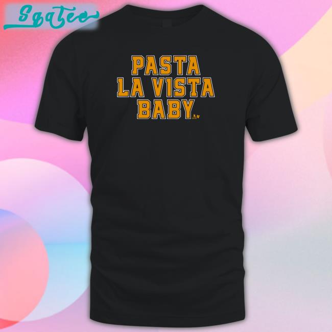 Breakingt Store David Pastrnak Pasta La Vista Baby Long Sleeve Tee Breakingt Store David Pastrnak Pasta La Vista Baby Long Sleeve Tee