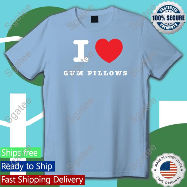 Andy 222 Merch I Heart Gum Pillows Long Sleeve Shirt Freezertarps222 Andy 222 Merch I Heart Gum Pillows Long Sleeve Shirt Freezertarps222