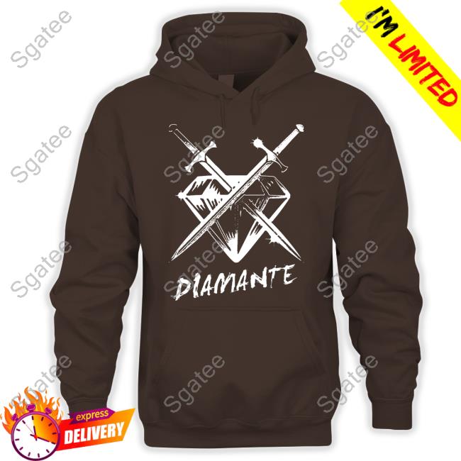 Diamante Merch Diamante Logo Hooded Sweatshirt Diamante Merch Diamante Logo Hooded Sweatshirt