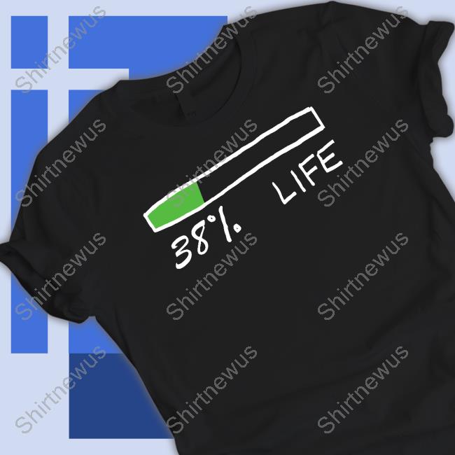 Nas Daily 38% Life T Shirt Nas Daily 38% Life T Shirt