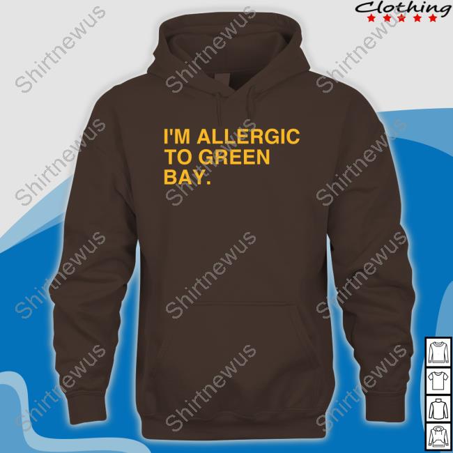 Dubs I'm Allergic To Green Bay Minnesota Shirt Dubs I'm Allergic To Green Bay Minnesota Shirt