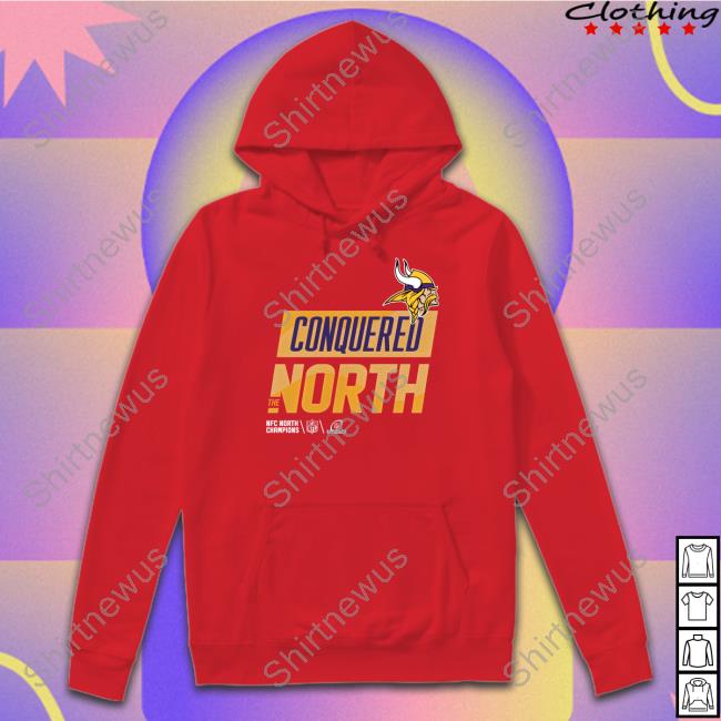 Minnesota Vikings Conquered The North Long Sleeve T Shirt Minnesota Vikings Conquered The North Long Sleeve T Shirt