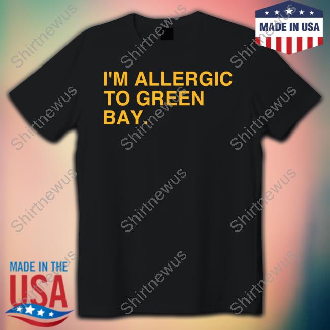 Dubs I'm Allergic To Green Bay Minnesota Shirt Dubs I'm Allergic To Green Bay Minnesota Shirt