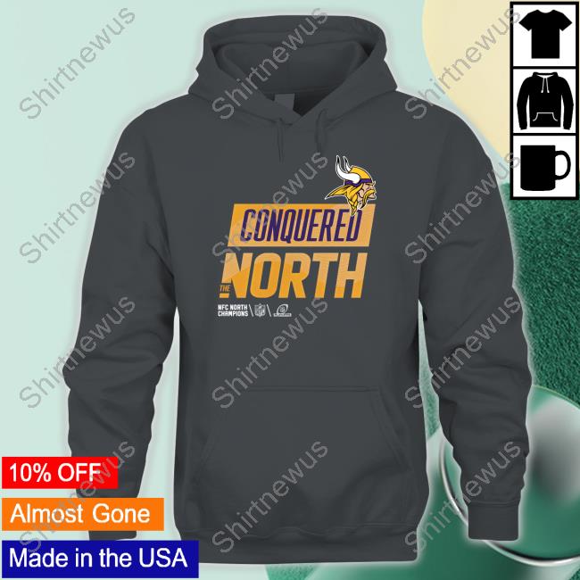 Minnesota Vikings Conquered The North Long Sleeve T Shirt Minnesota Vikings Conquered The North Long Sleeve T Shirt
