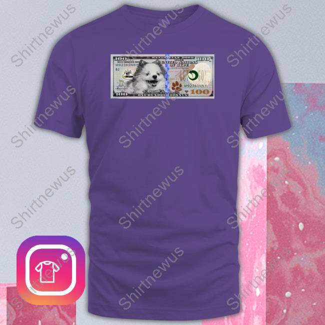 Maxdood Merch Benny Commemorative $100 Shirt Maximilian Dood Maxdood Merch Benny Commemorative $100 Shirt Maximilian Dood