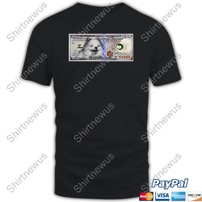 Maxdood Merch Benny Commemorative $100 Shirt Maximilian Dood Maxdood Merch Benny Commemorative $100 Shirt Maximilian Dood