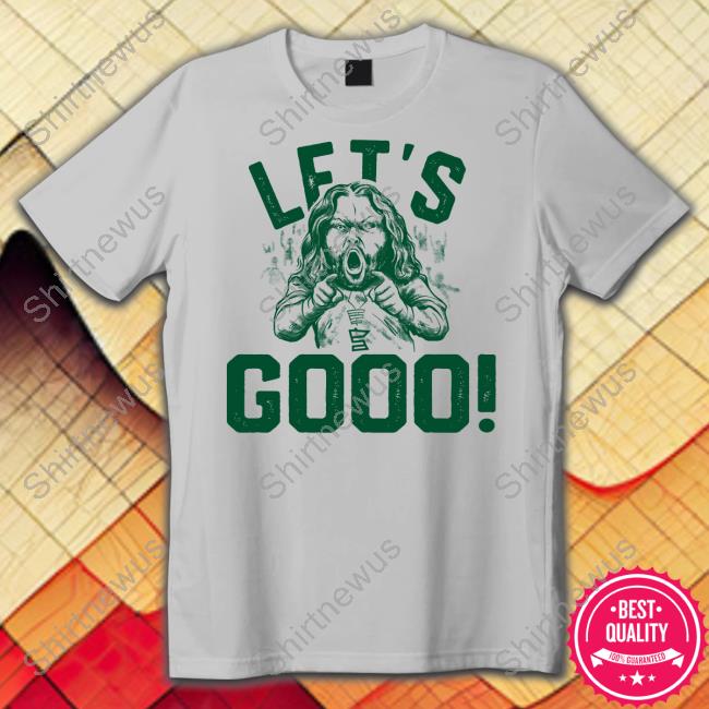 Sotastick Merch 3Rd Period Hypeman Let's Gooo Tee Shirt Sotastick Merch 3Rd Period Hypeman Let's Gooo Tee Shirt