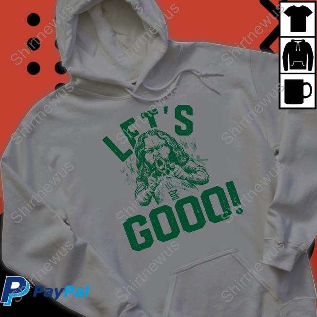 Sotastick Merch 3Rd Period Hypeman Let's Gooo Tee Shirt Sotastick Merch 3Rd Period Hypeman Let's Gooo Tee Shirt