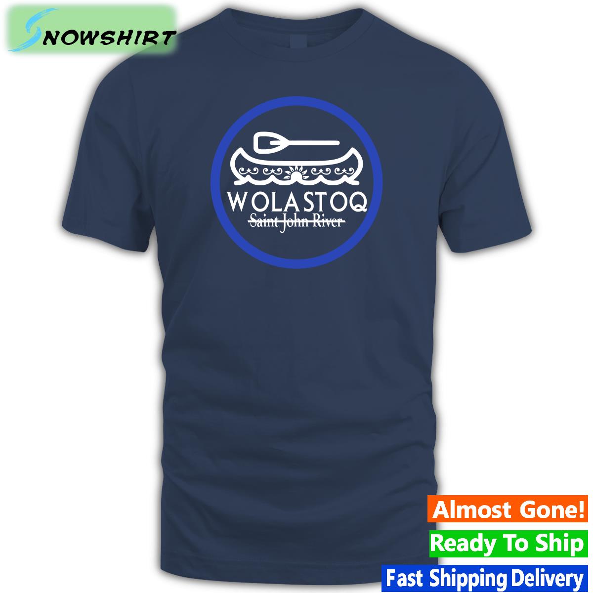 Wolastoq Saint John River Crewneck Sweatshirt Bethany Tremblay Wolastoq Saint John River Crewneck Sweatshirt Bethany Tremblay