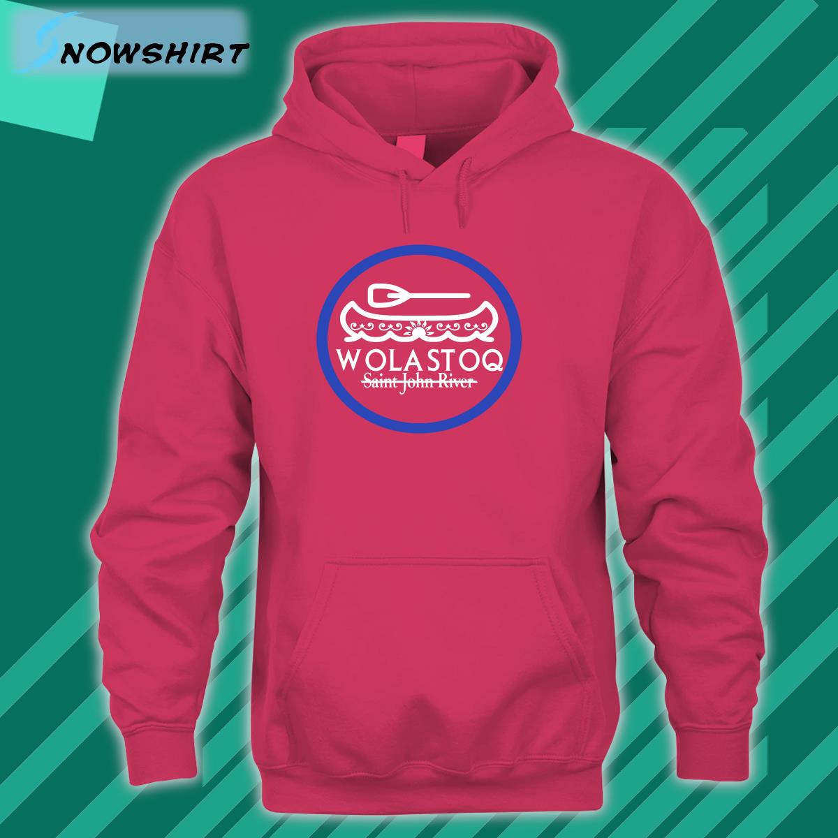 Wolastoq Saint John River Crewneck Sweatshirt Bethany Tremblay Wolastoq Saint John River Crewneck Sweatshirt Bethany Tremblay