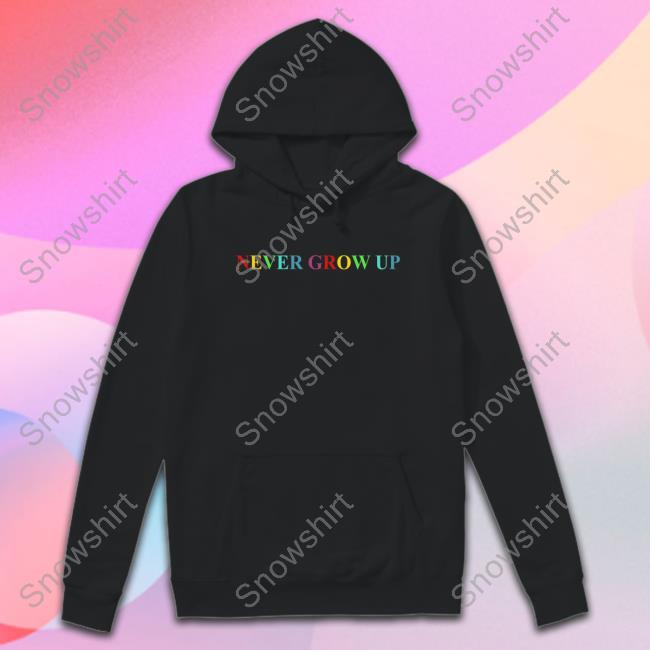 Baylen Levine Merch Benitez Store Never Grow Up Shirt Hooded Sweatshirt Baylen Levine Merch Benitez Store Never Grow Up Shirt Hooded Sweatshirt