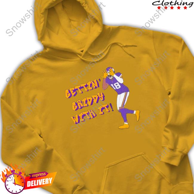 Minnesota Vikings Justin Jefferson Gettin Griddy With it T-Shirt Minnesota Vikings Justin Jefferson Gettin Griddy With it T-Shirt