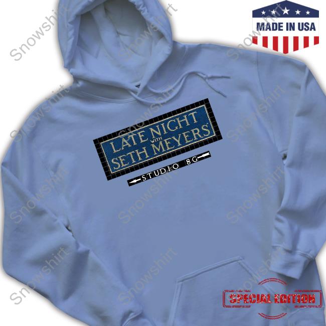 Anna Kendrick Late Night With Seth Meyers Studio 8G Shirt Nbc Studios Merch Anna Kendrick Late Night With Seth Meyers Studio 8G Shirt Nbc Studios Merch