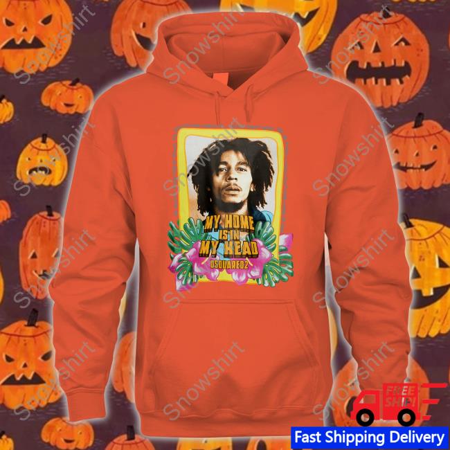 Bob Marley My Home Is In My Head T-Shirt Bob Marley My Home Is In My Head T-Shirt