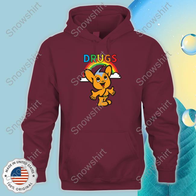 Drugs Are Bad Pipo Kun Tee Shirt Drugs Are Bad Pipo Kun Tee Shirt