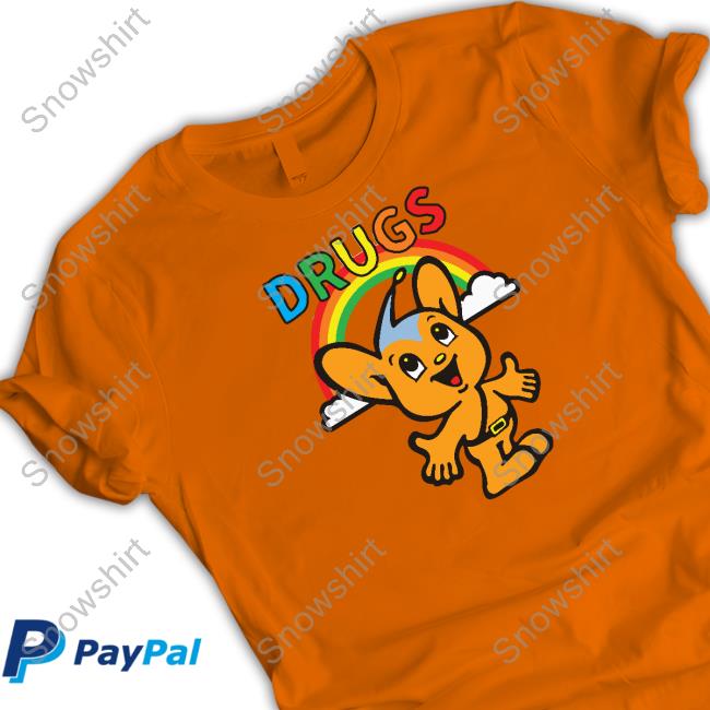 Drugs Are Bad Pipo Kun Tee Shirt Drugs Are Bad Pipo Kun Tee Shirt