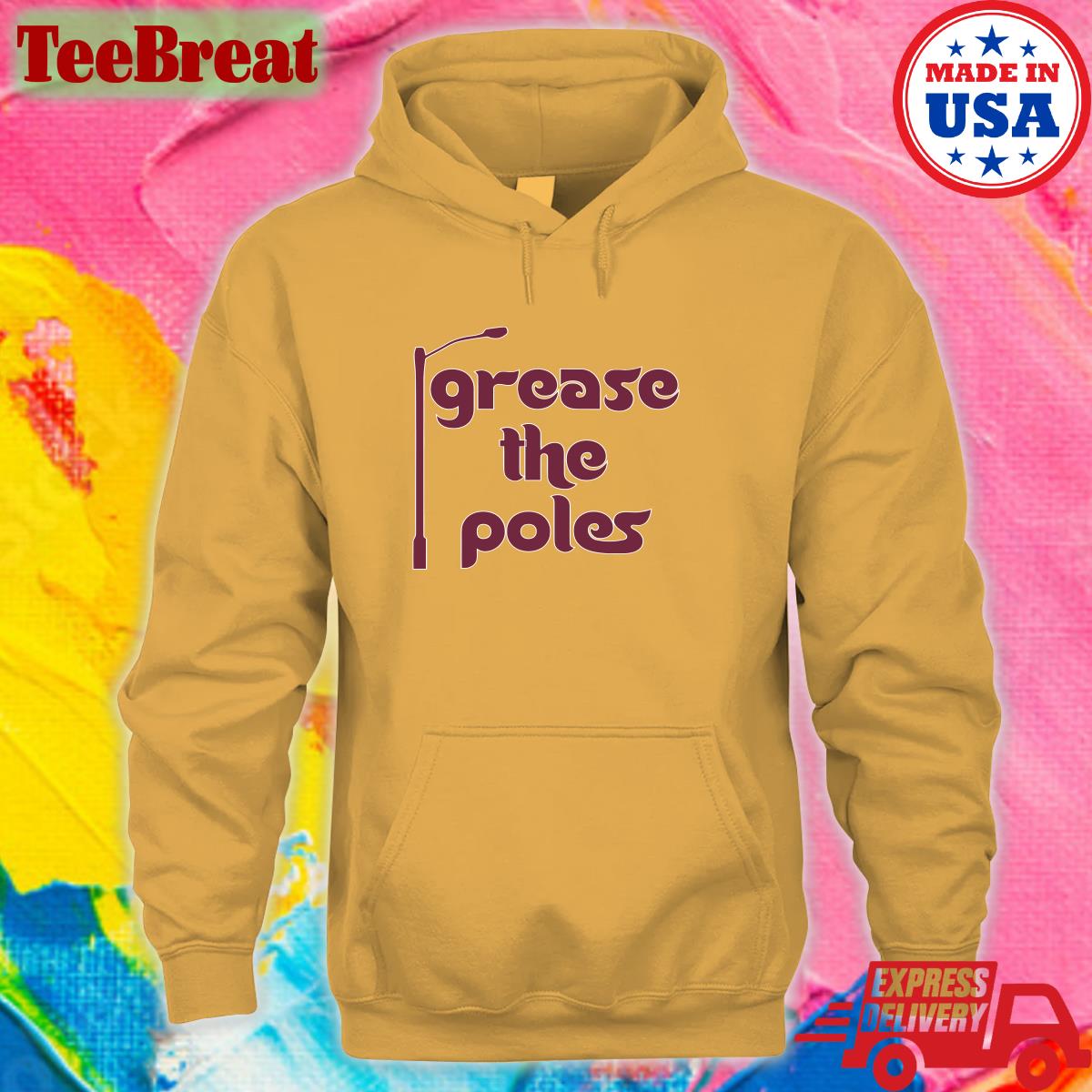 Grease The Poles Shirt Barstool Sports Grease The Poles Shirt Barstool Sports