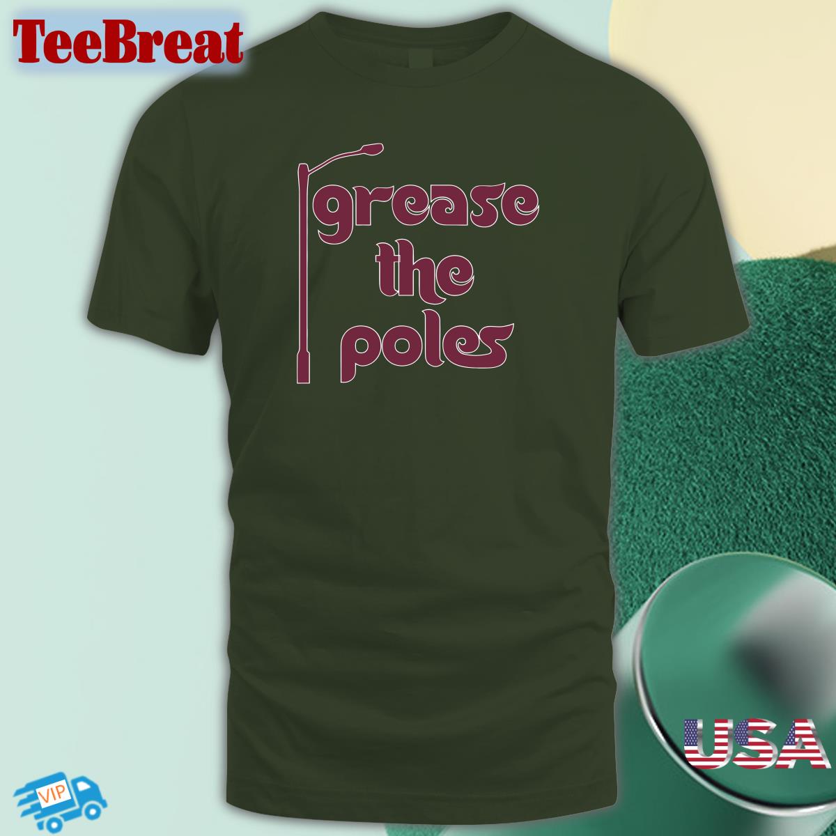 Grease The Poles Shirt Barstool Sports Grease The Poles Shirt Barstool Sports
