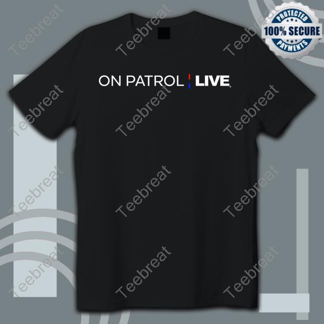 Official Det. Puentes On Patrol Live T-Shirt Official Det. Puentes On Patrol Live T-Shirt