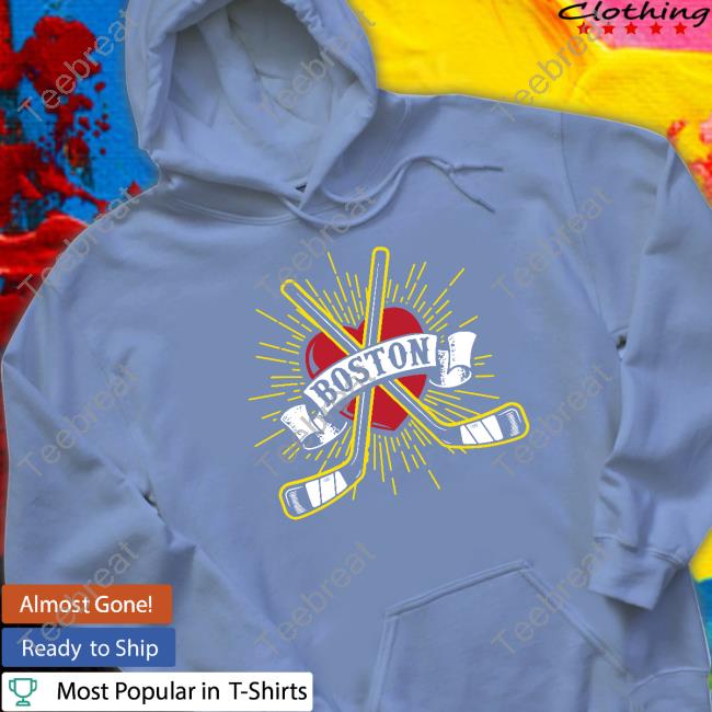 Nickfoligno Nf17 Heart Of Boston Hooded Sweatshirt Nickfoligno Nf17 Heart Of Boston Hooded Sweatshirt