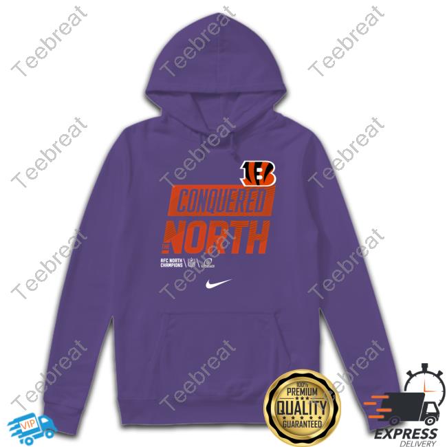Cincinnati Bengals Conquered North Long Sleeve T Shirt Cincinnati Bengals Conquered North Long Sleeve T Shirt