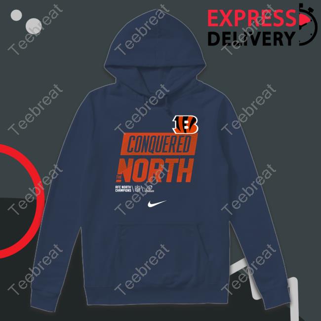 Cincinnati Bengals Conquered North Long Sleeve T Shirt Cincinnati Bengals Conquered North Long Sleeve T Shirt
