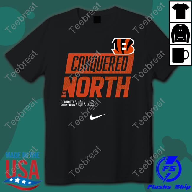 Cincinnati Bengals Conquered North Long Sleeve T Shirt Cincinnati Bengals Conquered North Long Sleeve T Shirt