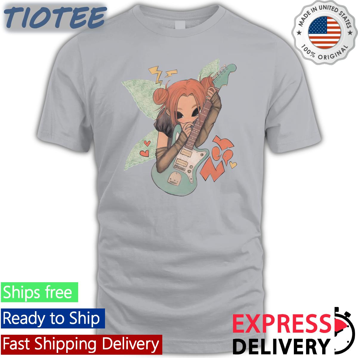 Zephanijong Guitar T Shirt Zephanijong Hatsune Mitski Zephanijong Guitar T Shirt Zephanijong Hatsune Mitski