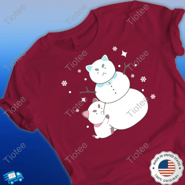 Bee And Puppycat Merch Snowman Sweatshirt Bee And Puppycat Merch Snowman Sweatshirt