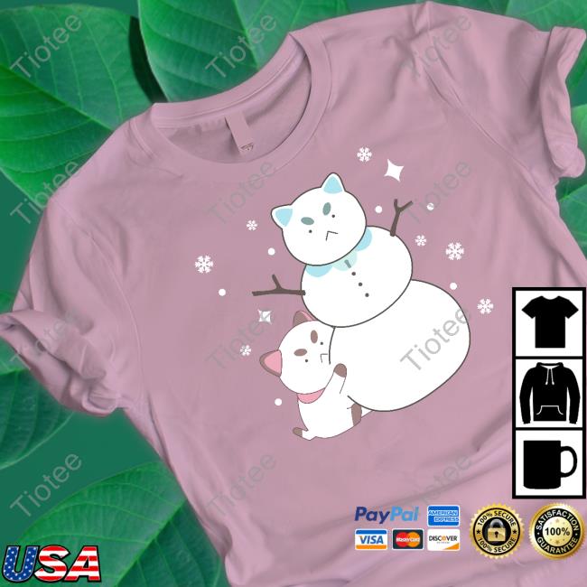 Bee And Puppycat Merch Snowman Sweatshirt Bee And Puppycat Merch Snowman Sweatshirt