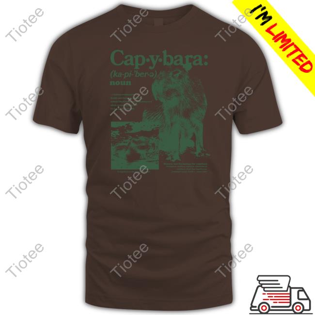 Capybara Defined Shirts Capybara Defined Shirts