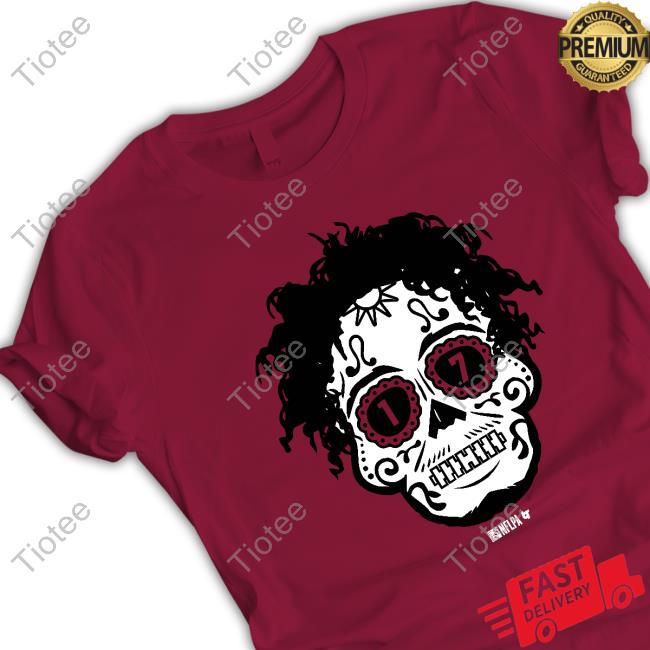 Breakingt Merch Official Garrett Wilson: Sugar Skull T-Shirt Breakingt Merch Official Garrett Wilson: Sugar Skull T-Shirt