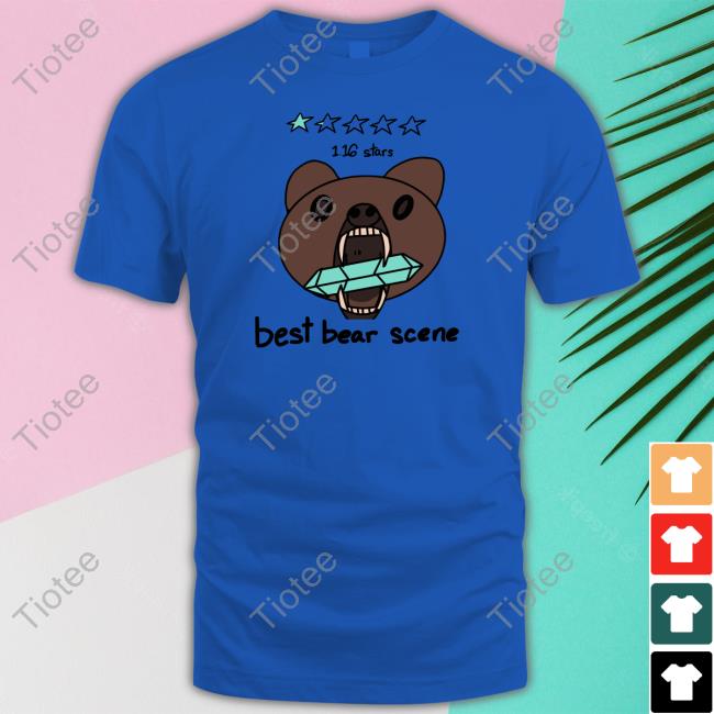 1.16 Stars Best Bear Scene T Shirt 1.16 Stars Best Bear Scene T Shirt